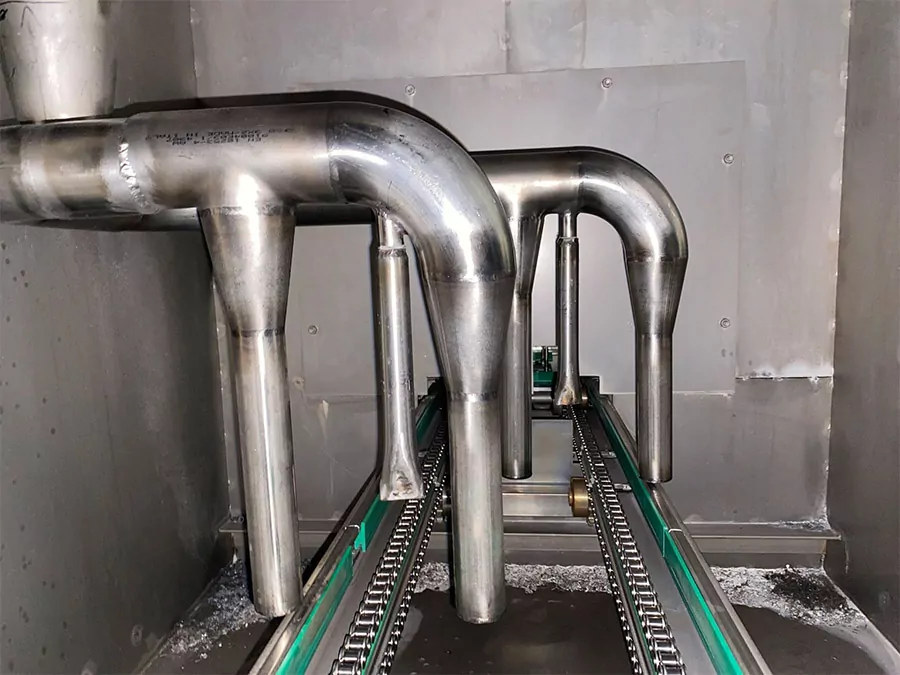 LW Technic Remonty i modernizacje maszyn myjących Modernizacja systemu suszenia komponentów aluminiowych
